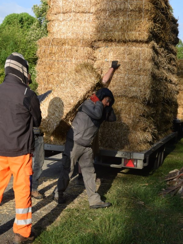 Déchargement paille (3)